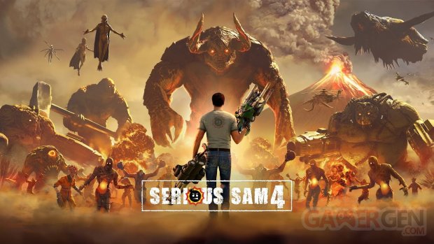 Serious Sam 4 key art