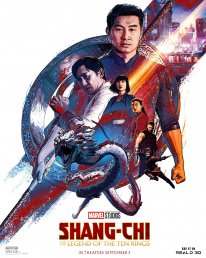 Shang Chi and the Legend of the Ten Rings Légende Dix Anneaux poster affiche 1