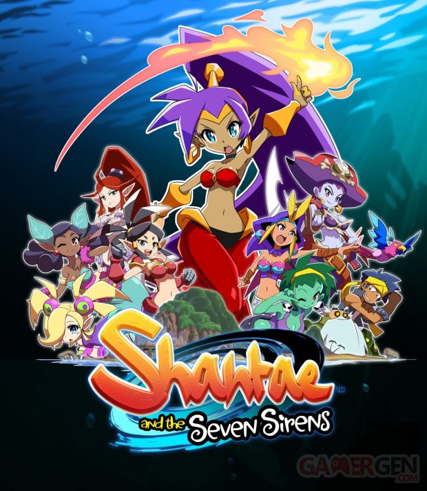 Shantae and the Seven Sirens artwork 15 08 2019