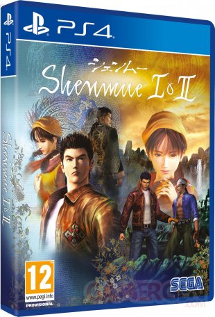 Shenmue I II jaquette PS4 bis 14 04 2018
