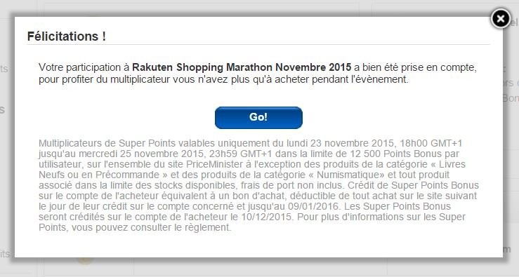 shoppin marathon priceminister nov. 2015