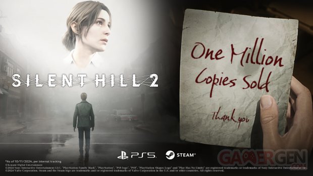 Silent Hill 2 remake 1 million ventes