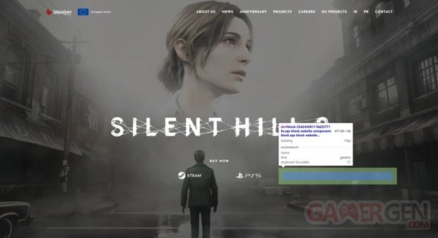 Silent Hill 2 Remake website mise à jour portages