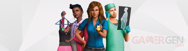 Sims 4 Au Travail