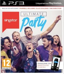 SingStar ultimate party jaquette PEGI PS3