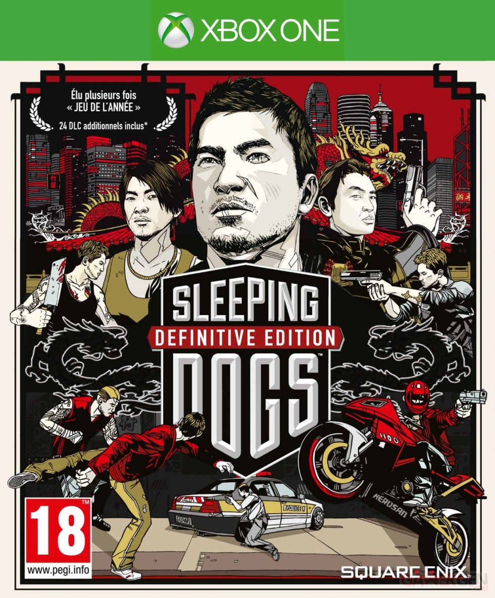 Sleeping Dogs jaquette PEGI Xbox One