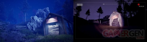 Slender The Arrival 27 07 2023 remastered comparaison 2