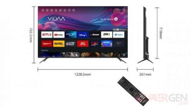 Smart Tech TV Vidaa   TV LED UHD 4K   55 01