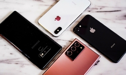 smartphones iphone samsung