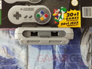 SNES Classic Mini unboxing déballage 18 28 09 2017