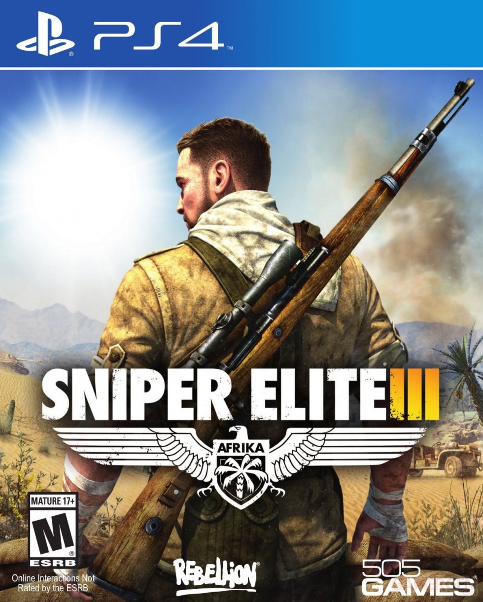 Sniper Elite III cover boxart jaquette us ps4