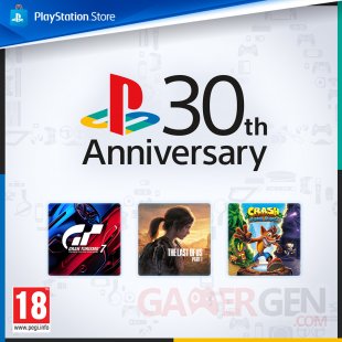 Soldes PlayStation Store 30e anniversaire 02 05 12 2024