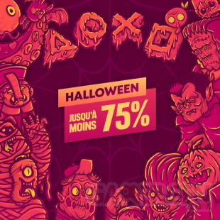 Soldes PlayStation Store Halloween head