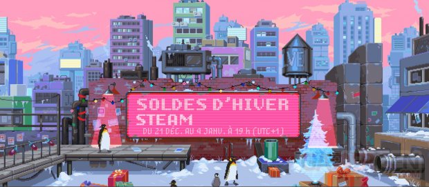 Soldes Steam Hiver 2023 Logo