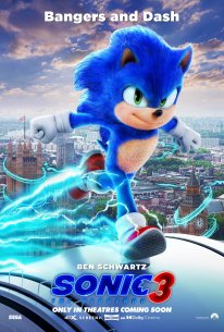 Sonic 3 le film poster 06 25 11 2024