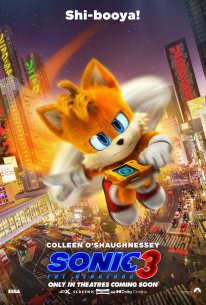 Sonic 3 le film poster 08 25 11 2024