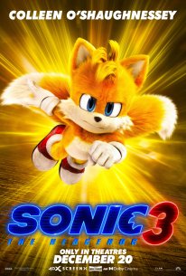 Sonic 3 le film poster 13 25 11 2024