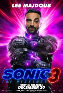 Sonic 3 le film poster 17 25 11 2024