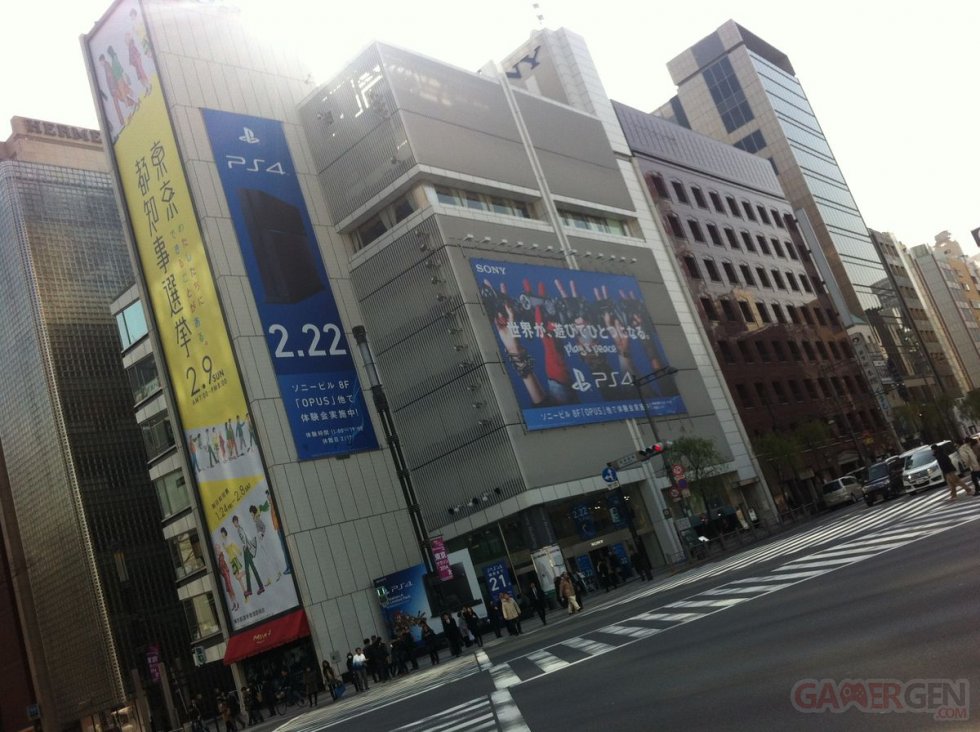 Sony Building PS4 Event Tokyo Ginza 03.01.2014  (16)