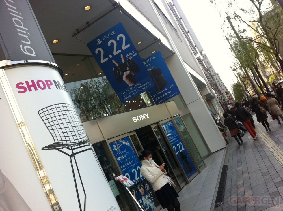 Sony Building PS4 Event Tokyo Ginza 03.01.2014  (3)