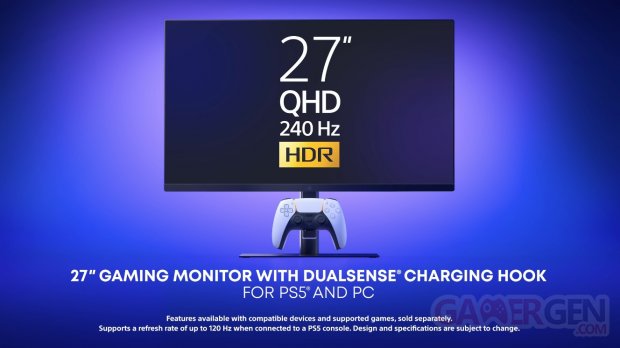 Sony PlayStation 5 PC Moniteur ecran gaming dualsense2