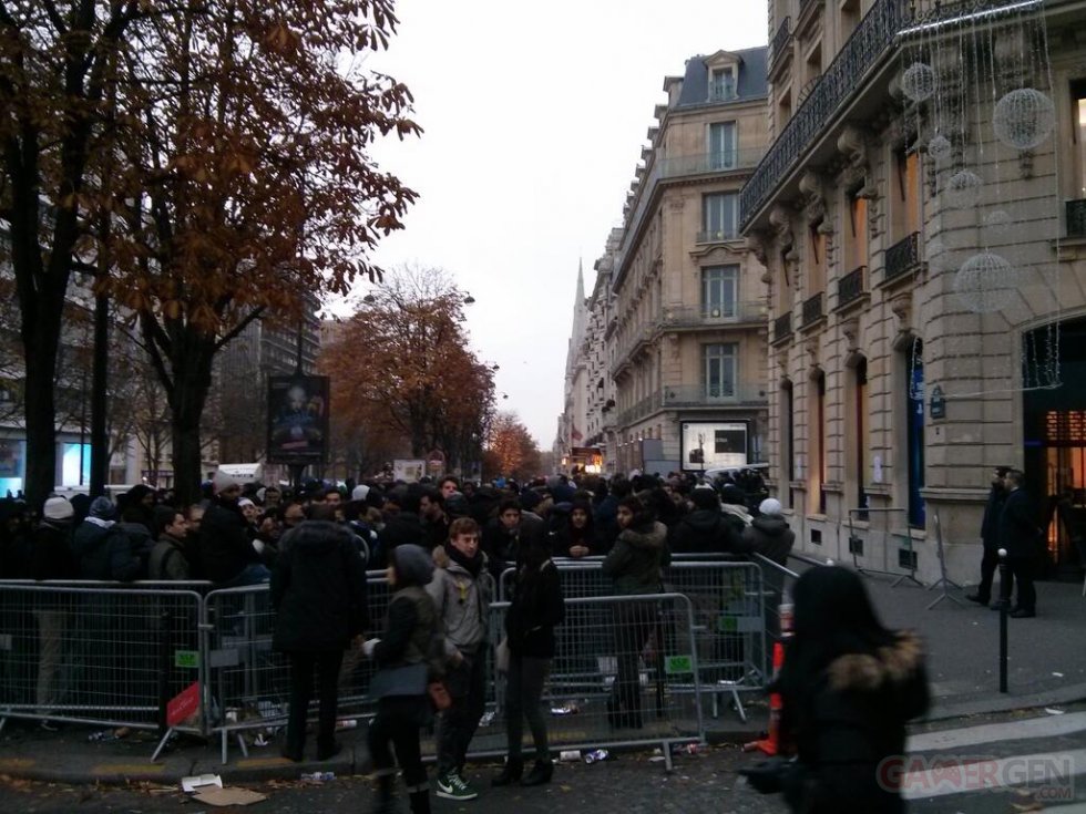 Sortie PS4 sony store paris 0006