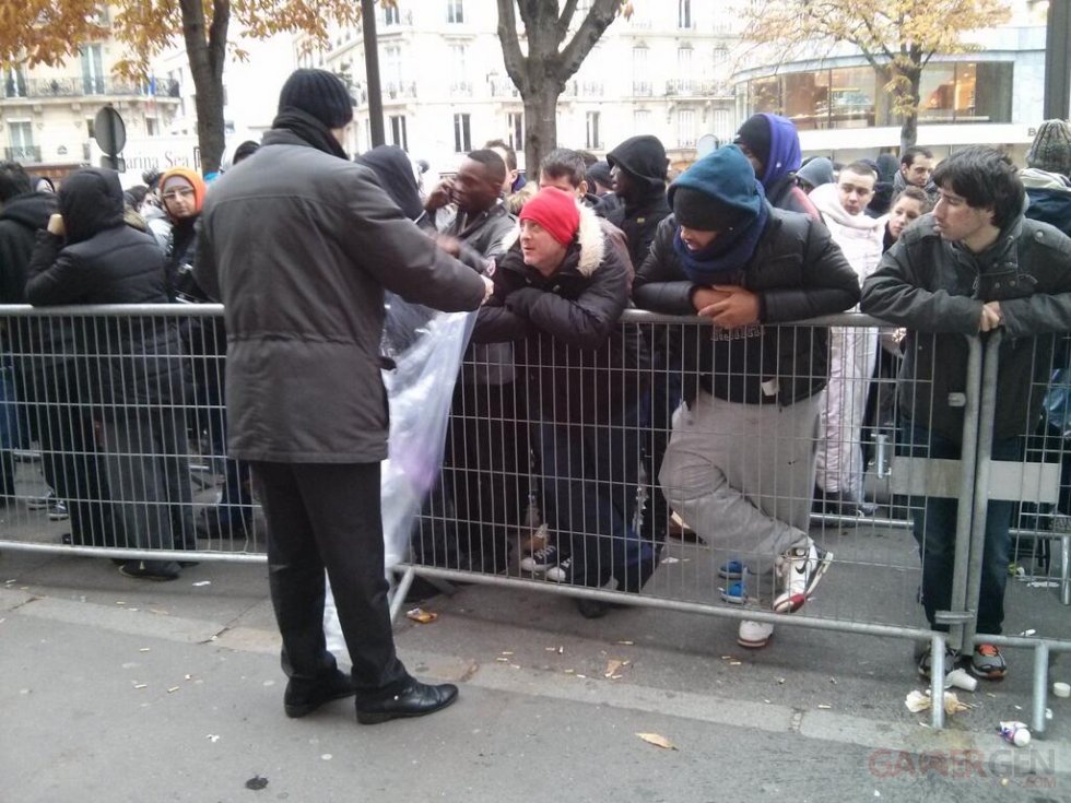 Sortie PS4 sony store paris 0007