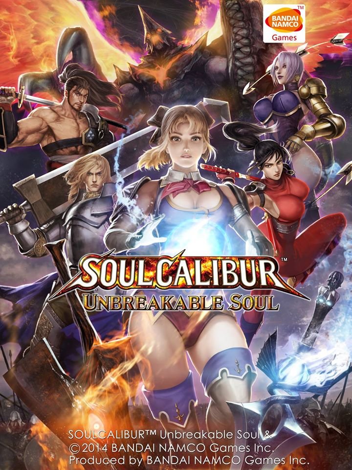 SoulCalibur Unbreakable Soul Cover-Jaquette