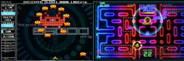 Space Invaders Extreme Pac Man Championship DX+