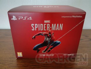 Spider Man collector unboxing déballage 01 09 09 2018