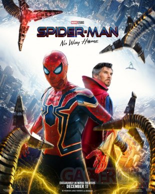 Spider Man No Way Home poster 15 11 2021