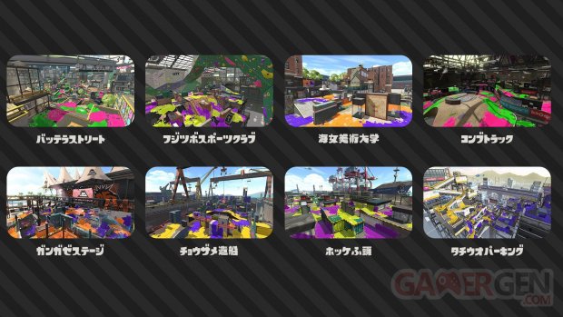 Splatoon 2 mondes images