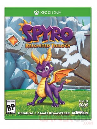 Spyro Reignited Trilogy jaquette Xbox One 05 04 2018