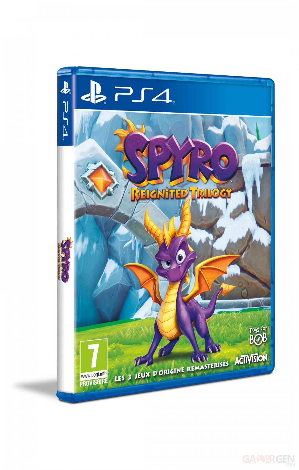 Spyro Reignited Trilogy Officiel Presse Jaquettes (2)