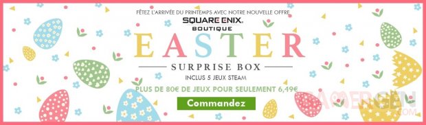 square enix surprise box pâques