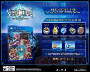 Star Ocean Integrity and Faithlessness  day one edition