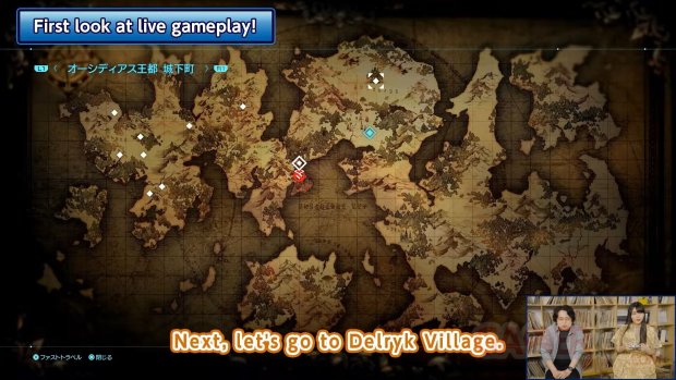 Star Ocean The Divine Force map 15 09 2022