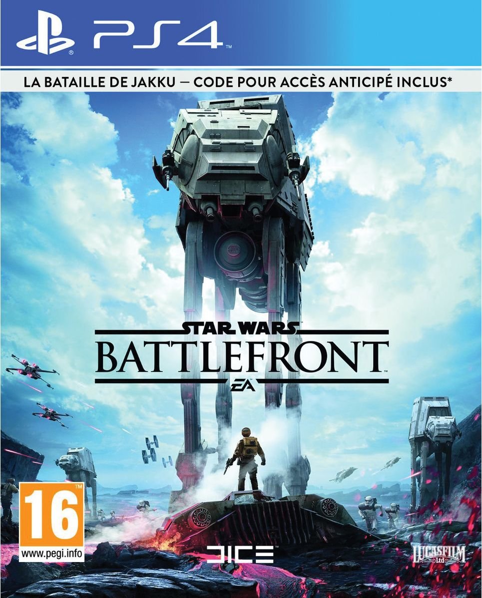 Star Wars Battlefront jaqyette PS4 PlayStation 4