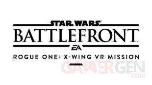 Star Wars Battlefront Rogue One X Wing VR Mission logo