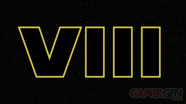 Star Wars Episode VIII 8 head logo
