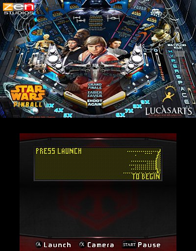 Star Wars Pinball - plateau Empire contre attaque
