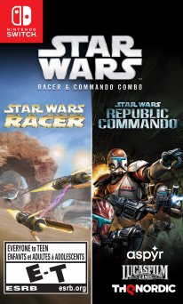 STAR WARS Racer and Commando Combo Switch