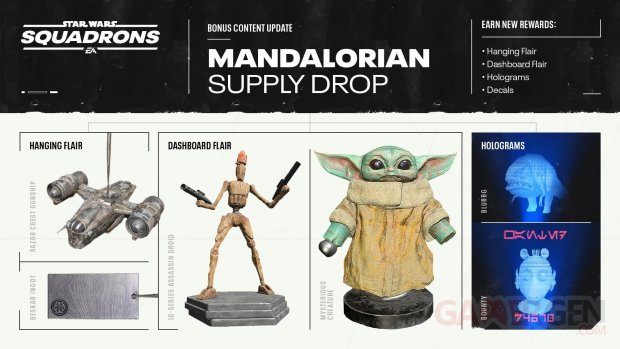 Star Wars Squadrons Mandalorian Supply Drop content update