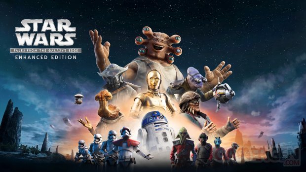 Star Wars Tales from the Galaxy's Edge Enhanced Edition key art