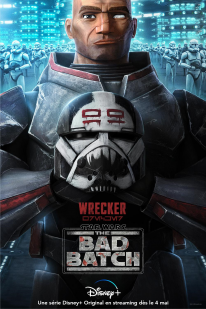Star Wars The Bad Batch affiche poster Wrecker
