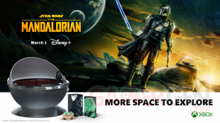 Star Wars The Mandalorian Xbox Series X S Grogu collector concours Pram XL