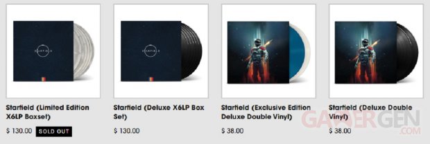 Starfield vinyles laced