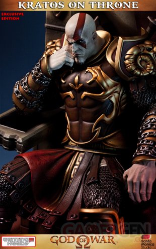 statue god of war collector kratos 10