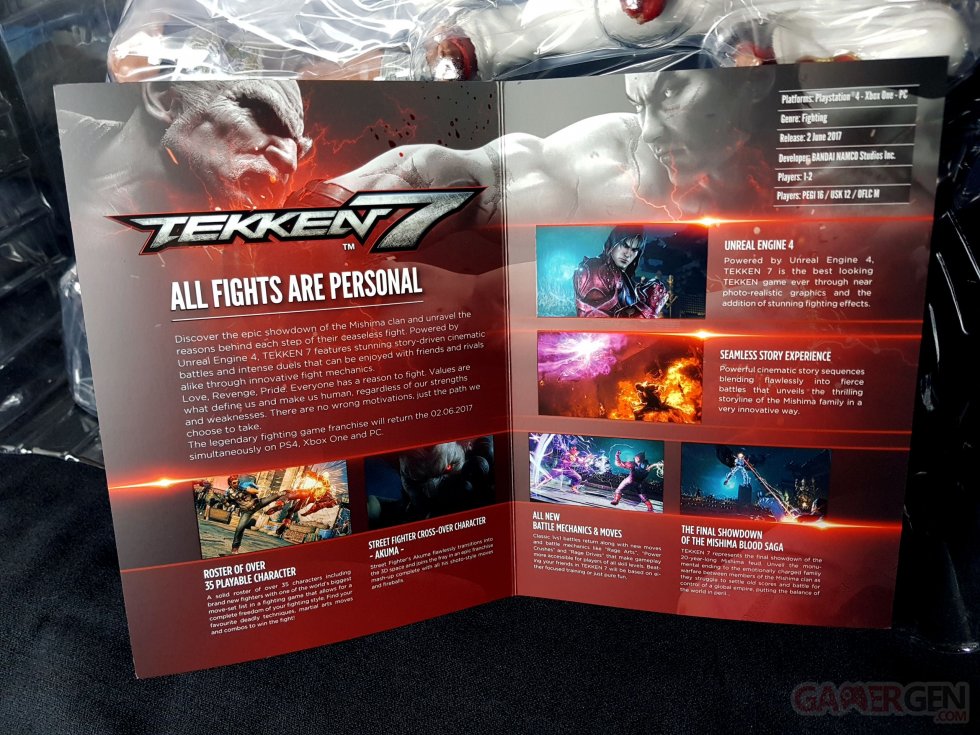 Statuette Collector Tekken 7 Kit Presse_11