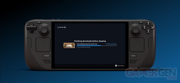 Steam Deck téléchargement veille01